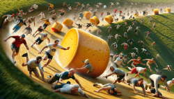 The Wacky World of Competitive Cheese Rolling